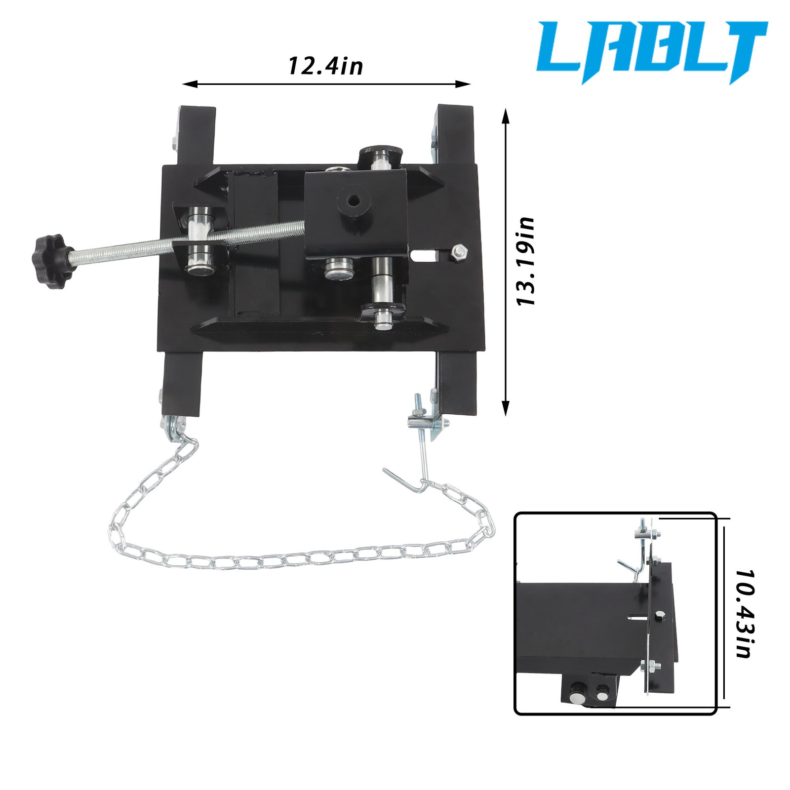 New 1/2 ton High Capacity Transmission Floor Jack Adapter For Vehicle Repairs