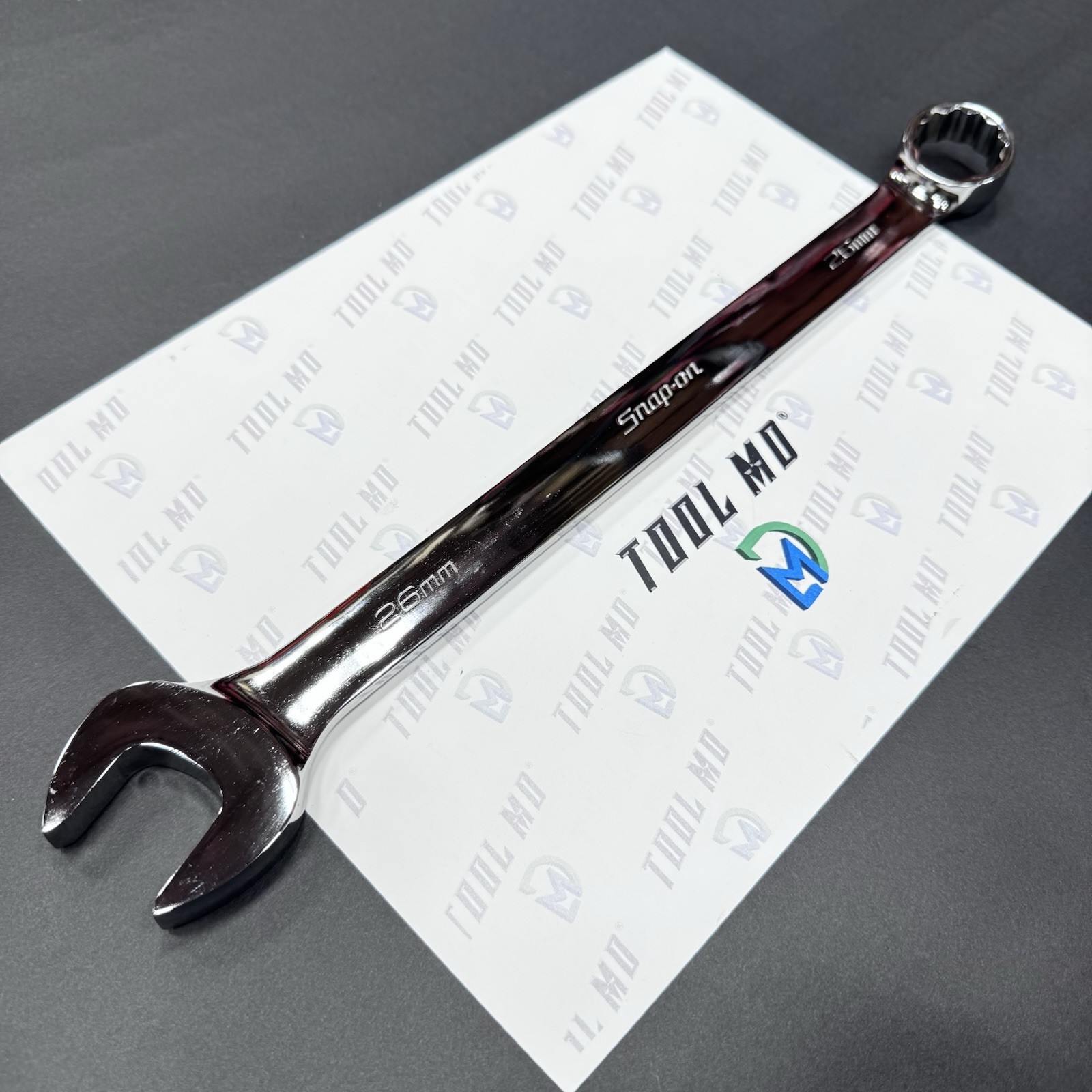 Snap-on Tools USA NEW 26mm Metric Flank Drive Chrome Combination Wrench OEXM260B