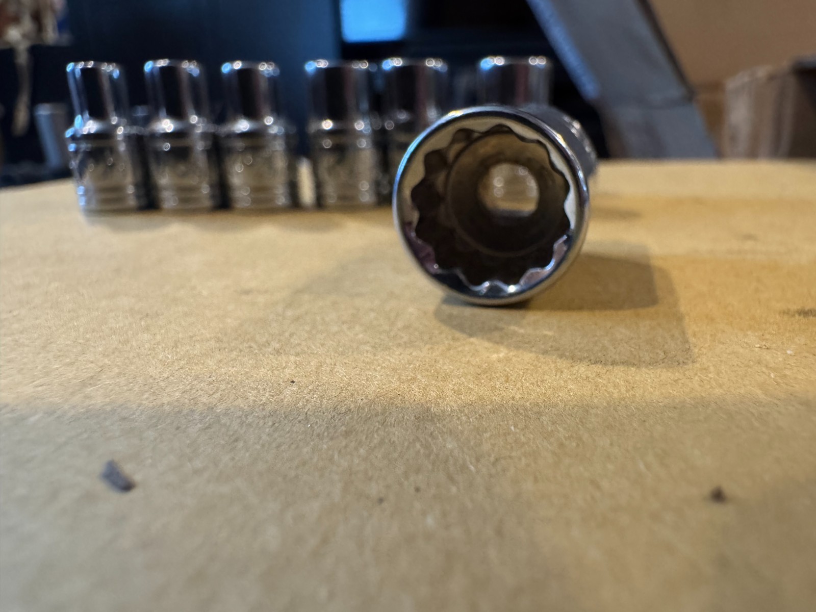 SK S•K tools 1/4 12 point sockets 5mm 5.5mm 7mm 8mm 11mm MADE IN THE USA