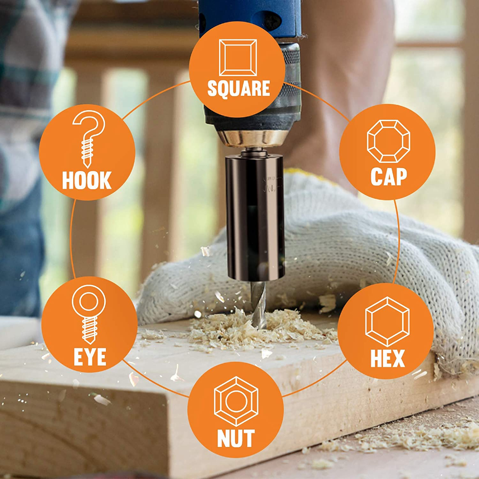 Universal Socket Tools Stocking Stuffers for Men Under 10 Dollars Gadgets