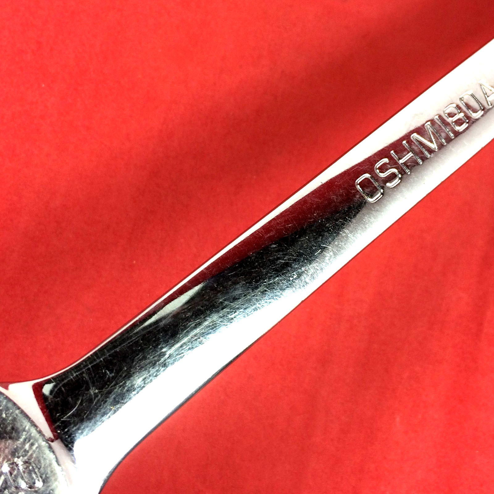 Snap-on 18mm OSHM180A Metric 6-point Combination Wrench 1991