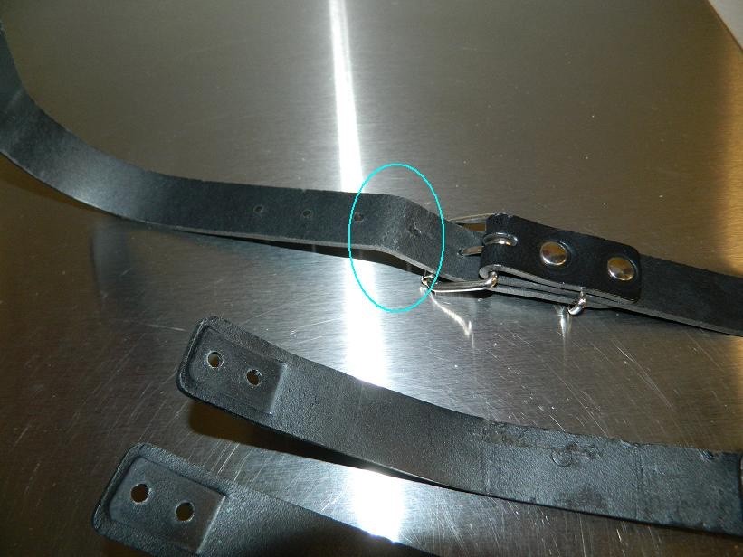 Used Tool Kit Straps for Ferrari F430