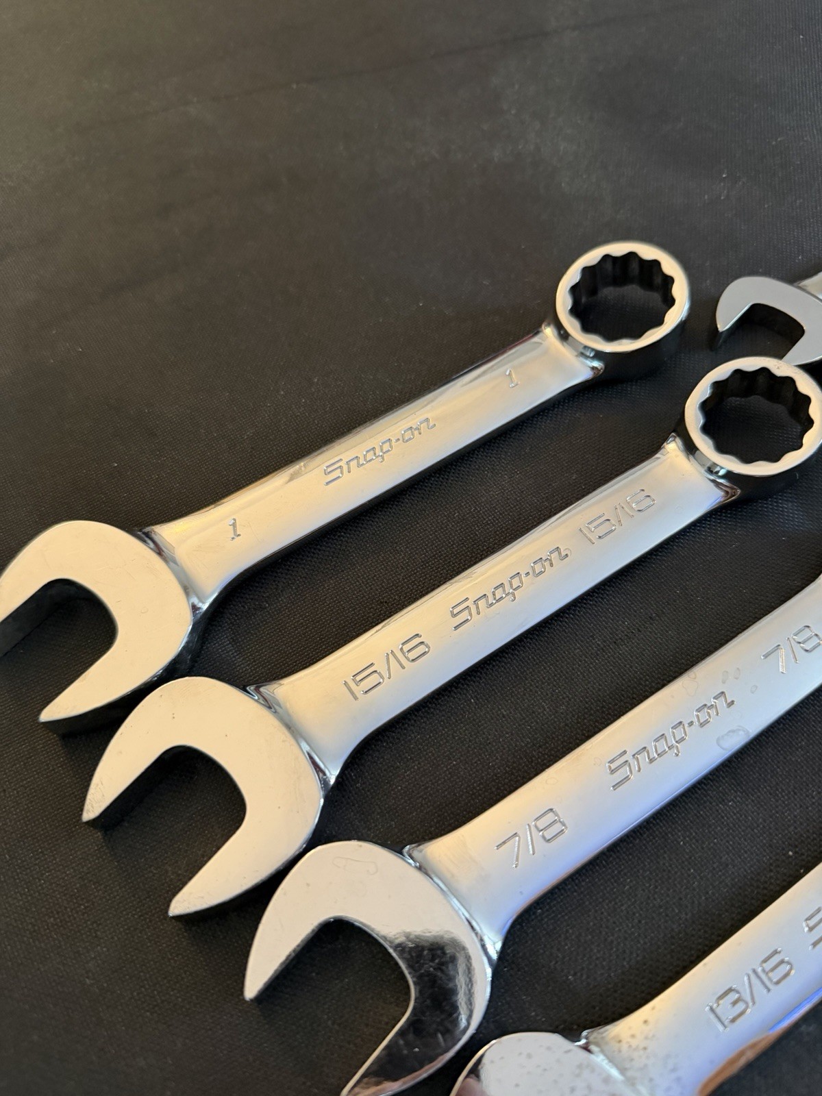 Snap On 12 Piece Stubby SAE Wrench Set 11/32 – 1 – OEX110B-OEX320B-OEX300B-OEXB
