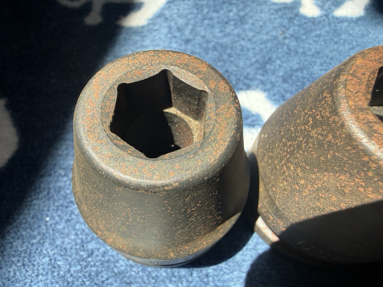 Vintage 3/4″ Drive TrueCraft 63620/63622 6 PT Impact Socket 5/8 & 11/16