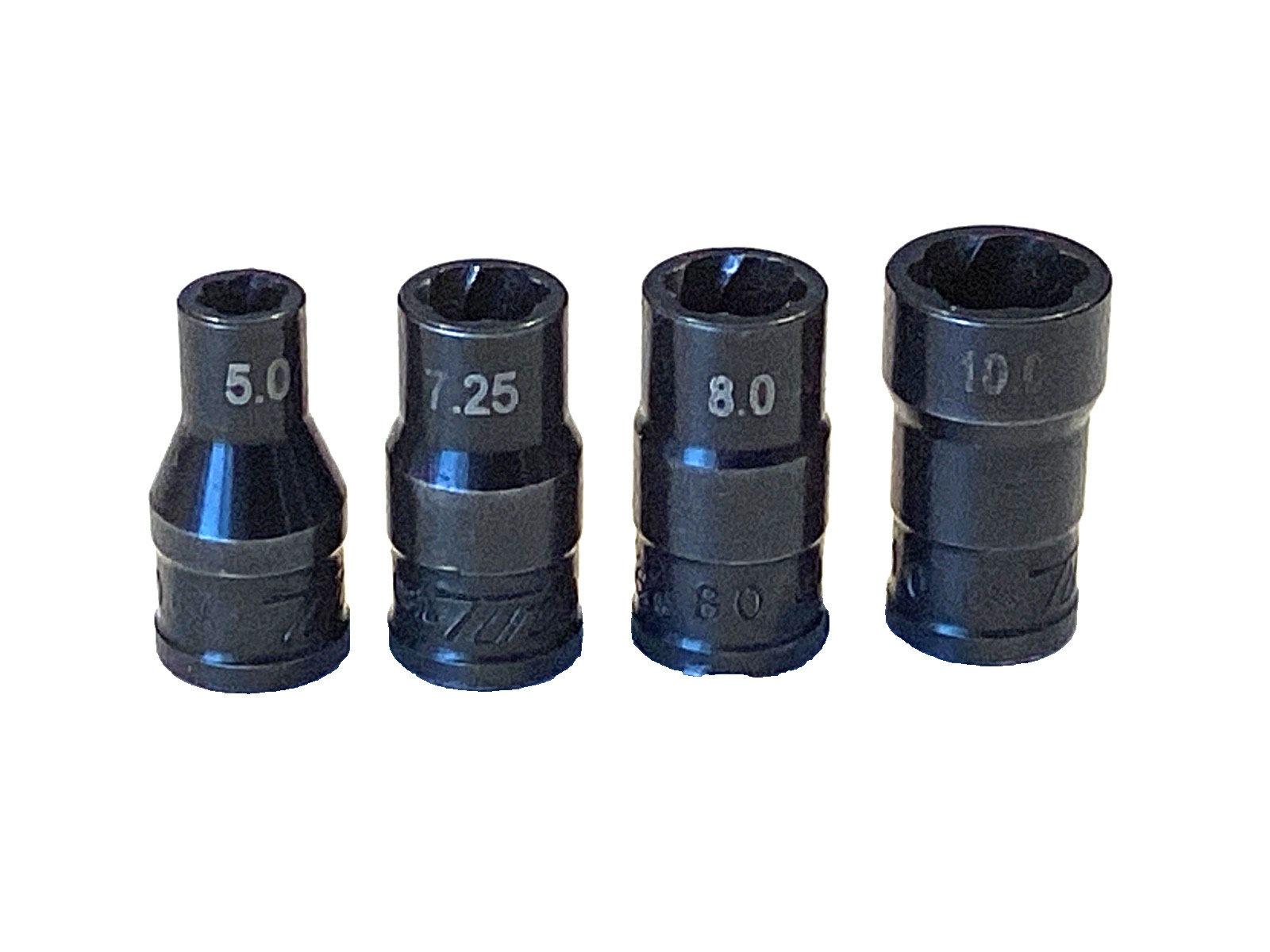 TurboSocket USA 4 Piece 1/4” Drive Shallow Damaged Bolt Twist Socket Set NICE