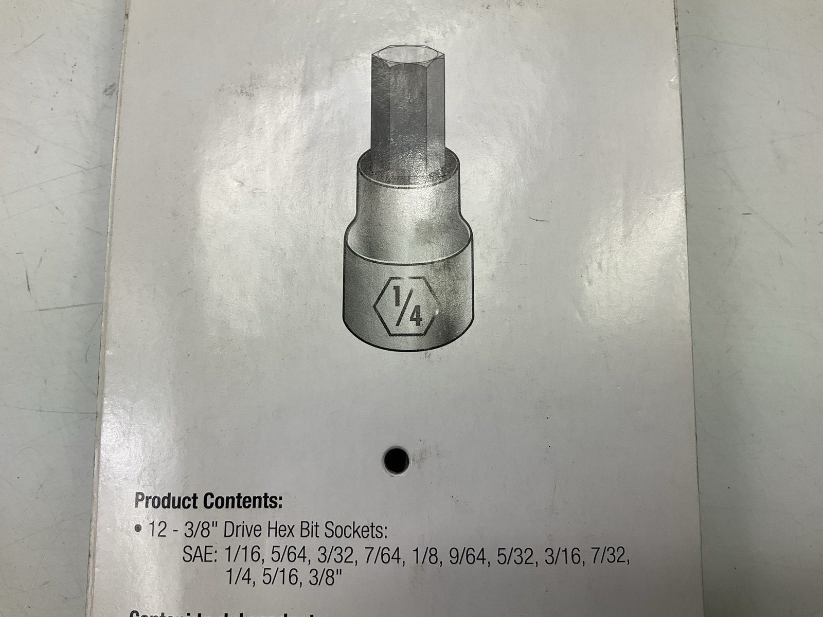 TEQ Professional TP80581N 12-Piece 3/8″ Drive Hex Bit Socket Set (SAE)