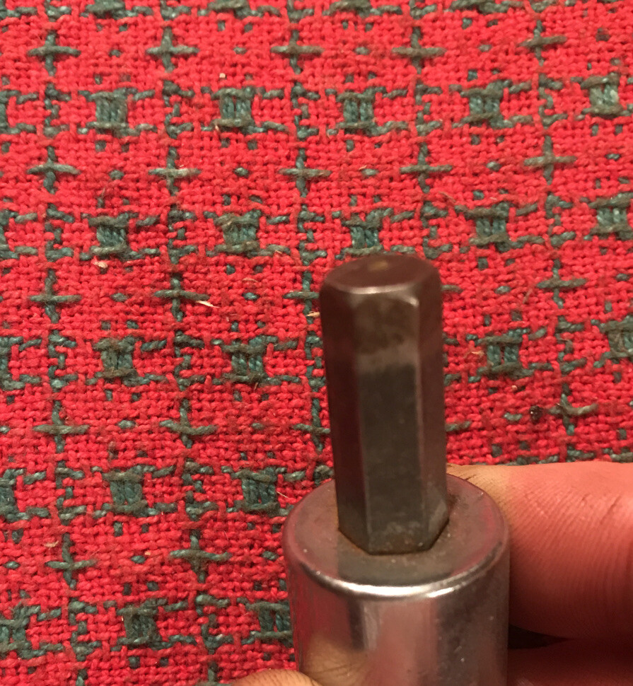 Vintage J H Williams 3/8” Hex Allen Bit Socket Driver 1/2 Drive 🇺🇸
