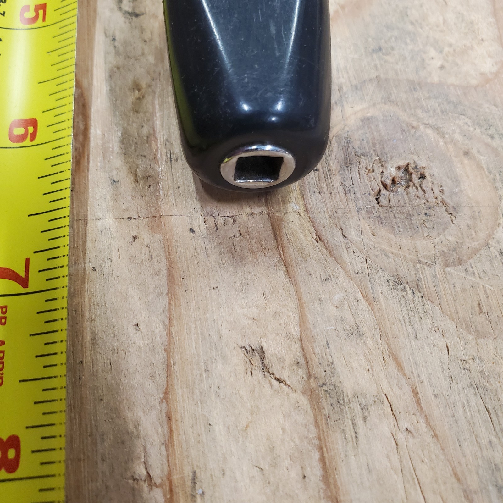 Snap On USA 1/4″ Drive 6″ Standard Shank Driver/Extension Black Handle TM4CSA