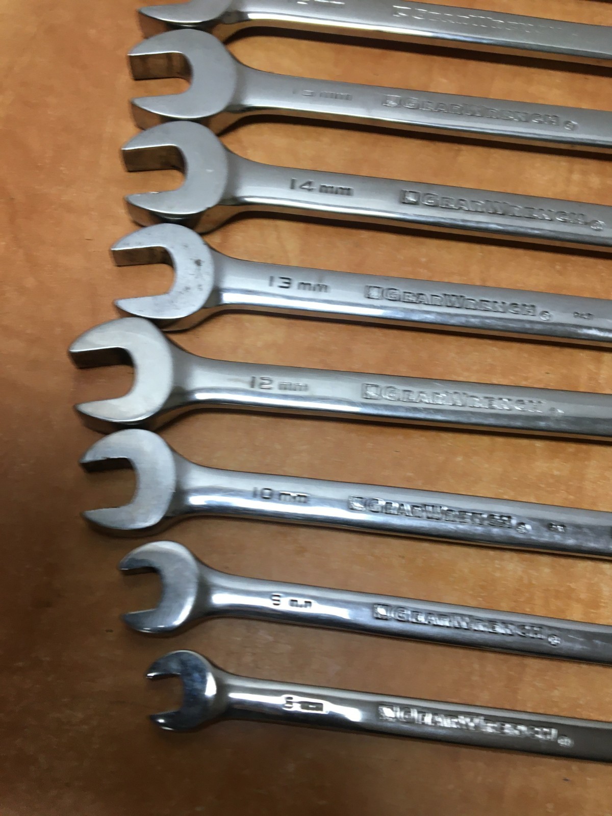 Gearwrench 20pc Ratcheting Wrench Set SAE Metric 8mm to 19mm 1/4 to 3/4