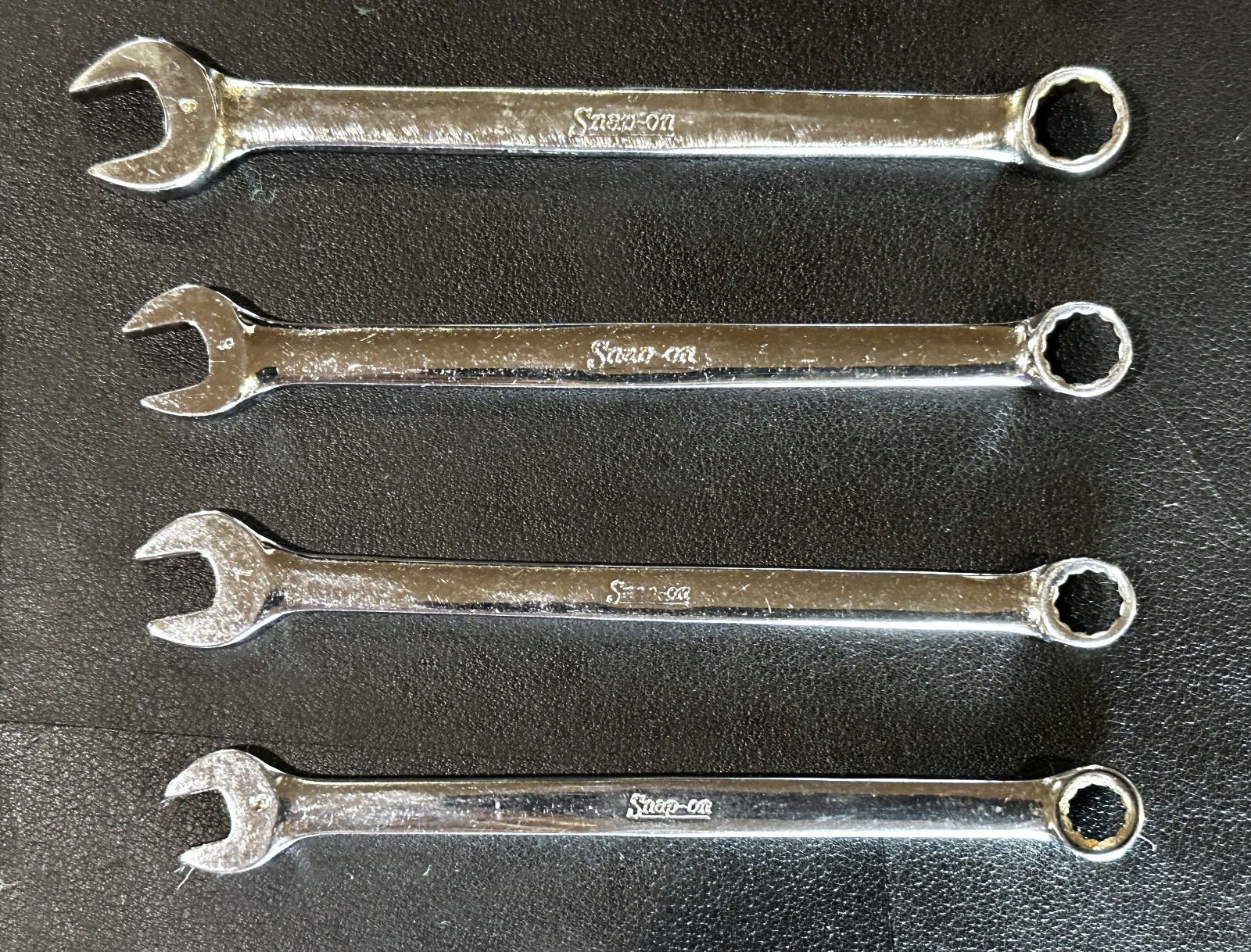 SNAP ON OEXM-SERIES 15-Pc 12-Pt Metric Flank Drive® Short Combination Wrench Set
