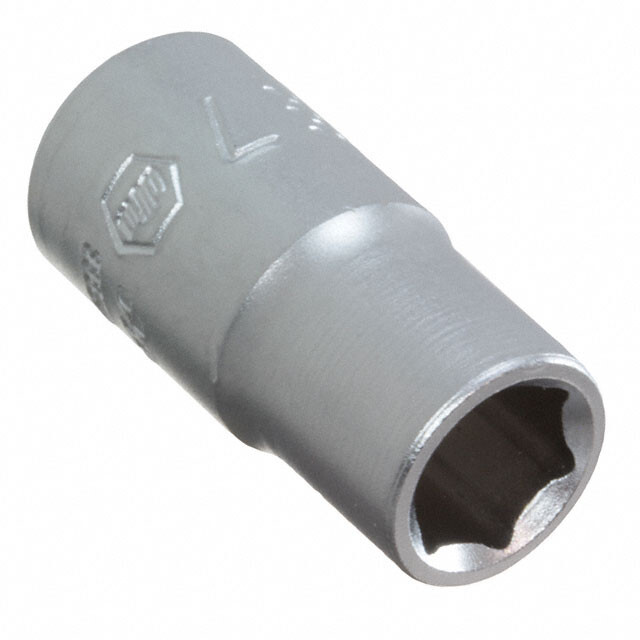 Wiha 33320 6 Point – 1/4 Inch Drive Socket – 7.0mm x 25mm