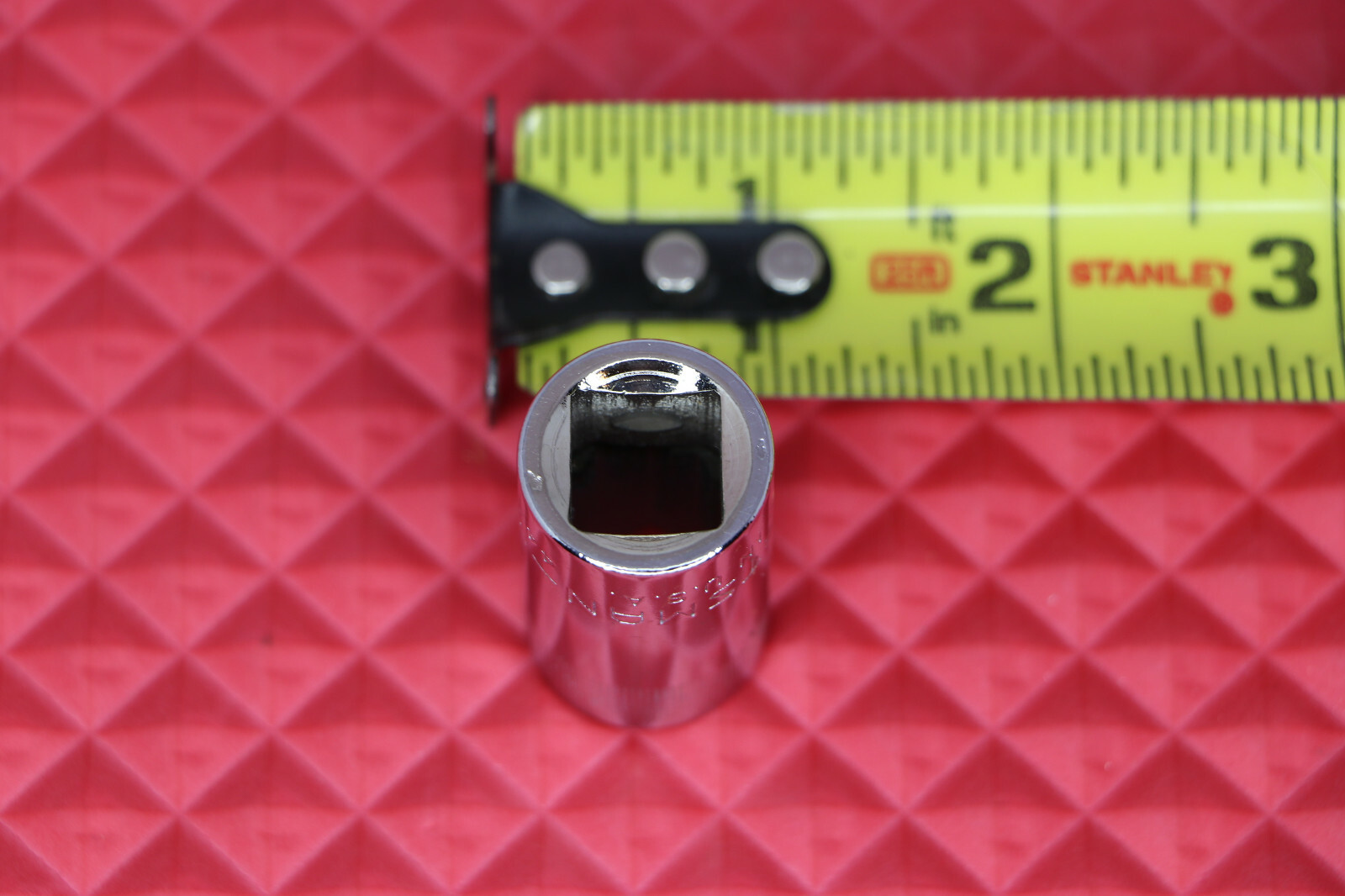 Vintage Craftsman 15MM Metric Shallow 12 Point 1/2» Dr. Socket -V- 44236 USA