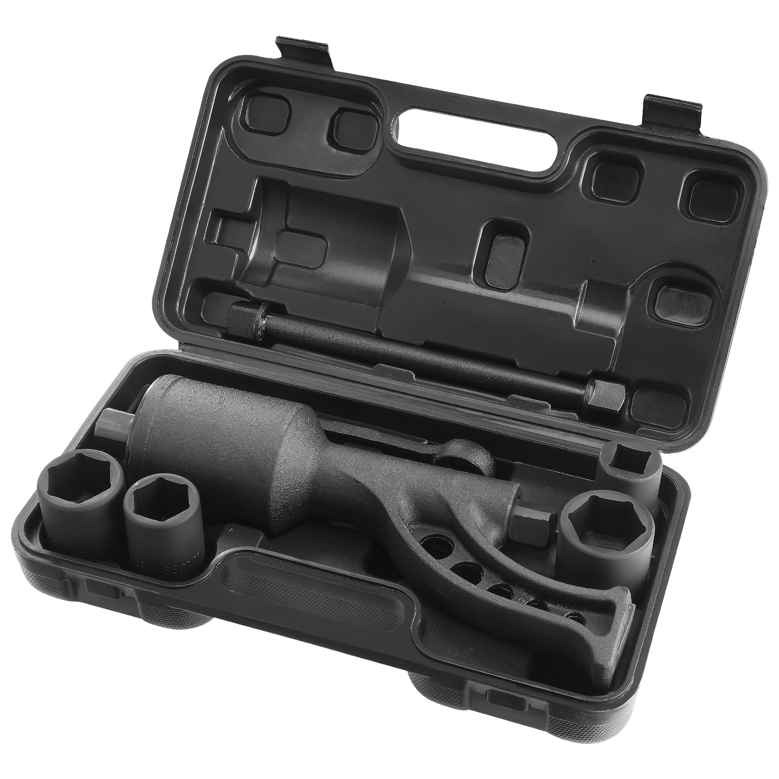 Torque Multiplier Set 1:64 Wrench Lug Nut Labor Saving Lugnuts with 4 Sockets