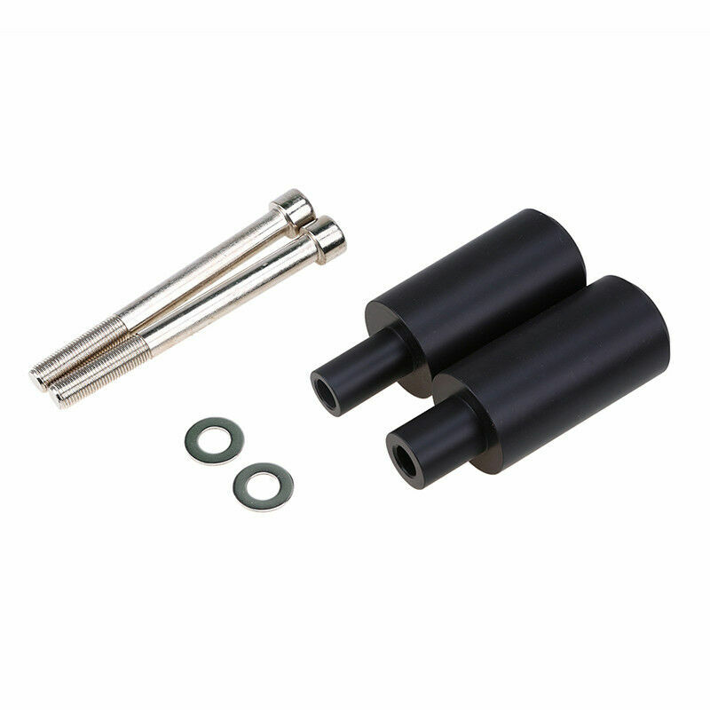 1Pair Frame Sliders Crash Protector Delrin Black For Honda CBR600RR F5 2003-2006