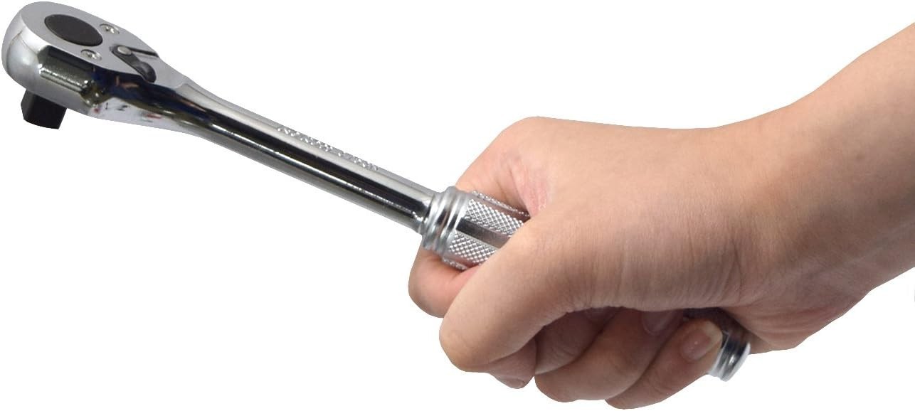 Mechanical Koken Ratchet Wrench – 7.9 Inches, Knurling Grip for Better Control