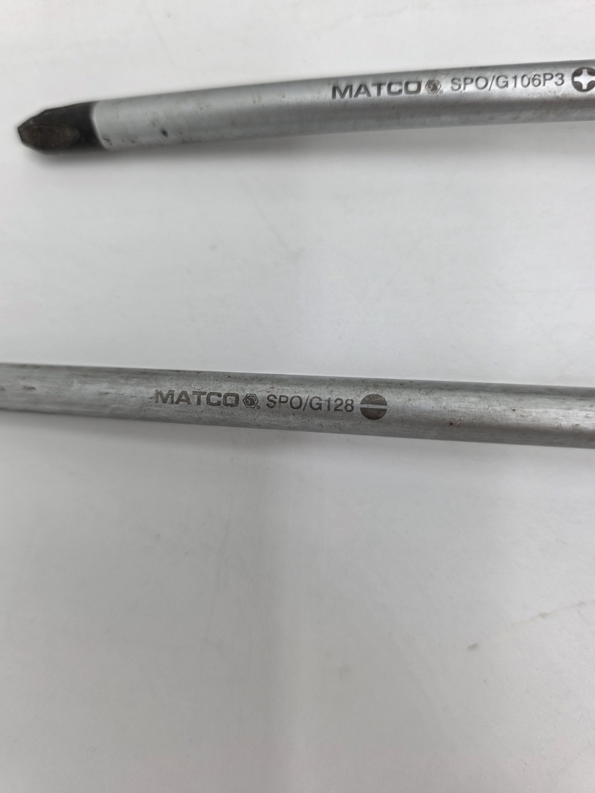 Matco Screwdriver Set Ergonomic Felt Grips Witte Germany 5 Pieces Green