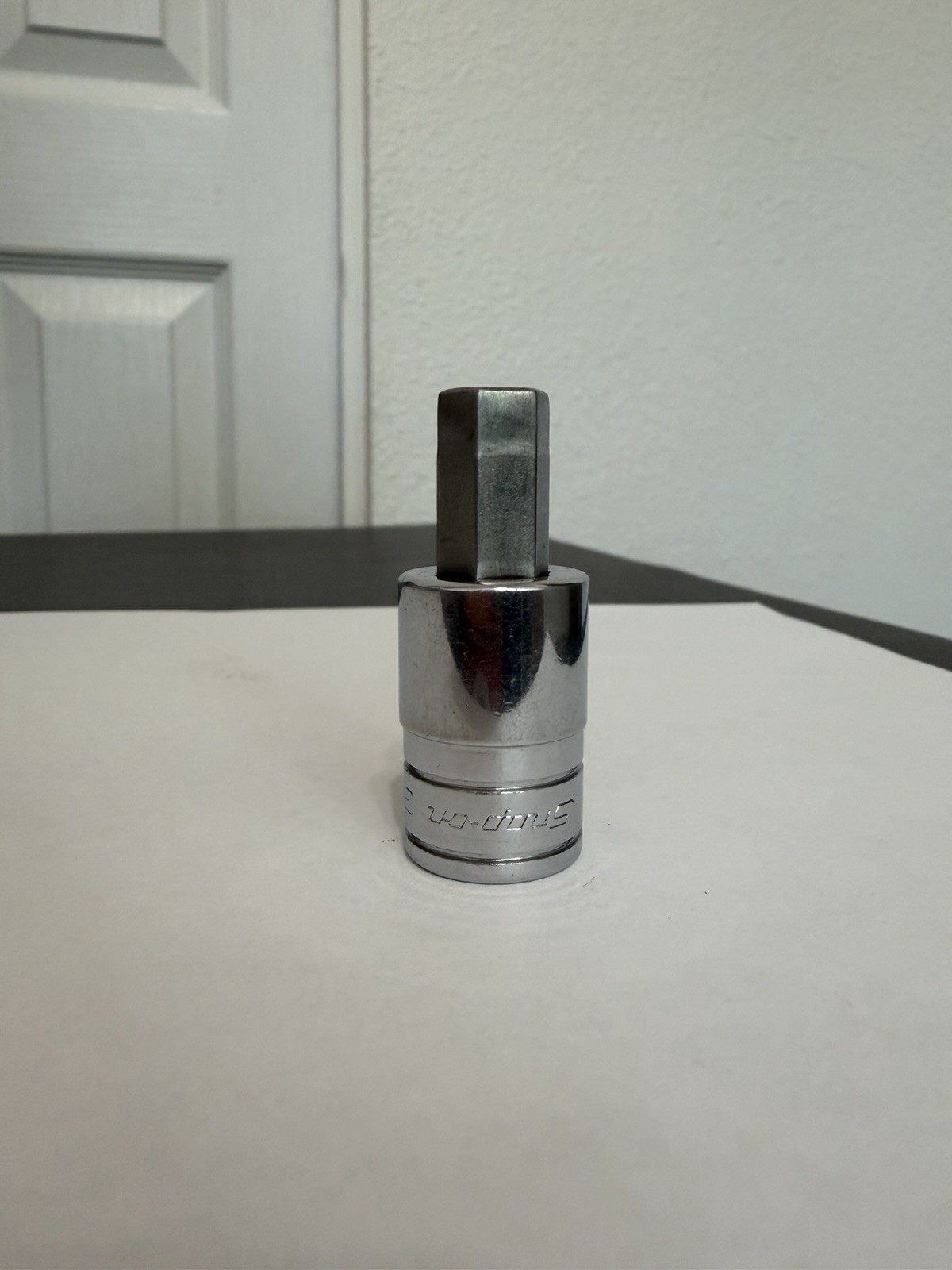 Snap On 3/8″ Drive 3/8″ SAE Ball Hex Bit Driver Socket FAB12E *Cut*