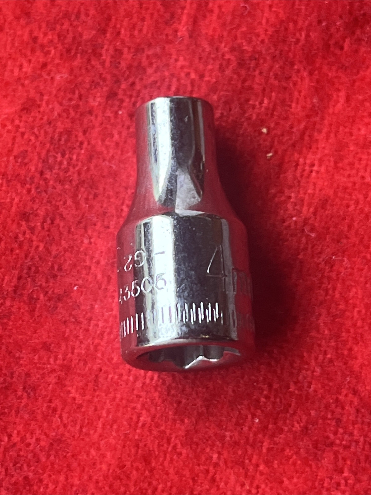 CRAFTSMAN -G2- 43505 (reverse) SOCKET 4MM, 1/4” DRIVE – USA (ff2)