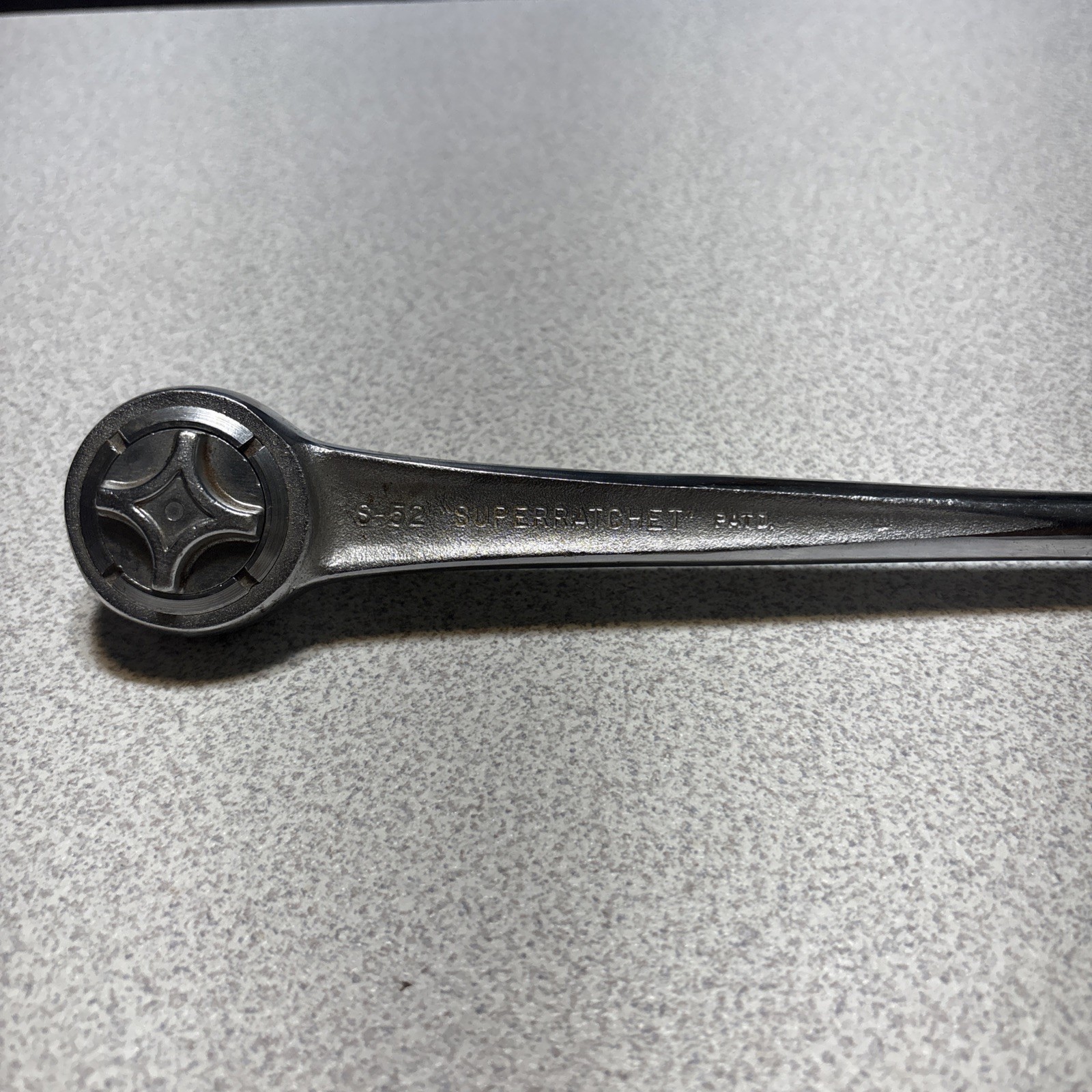 J H Williams & Co S-52 Super Ratchet 1/2″ Drive Ratchet Reversible vintage tool