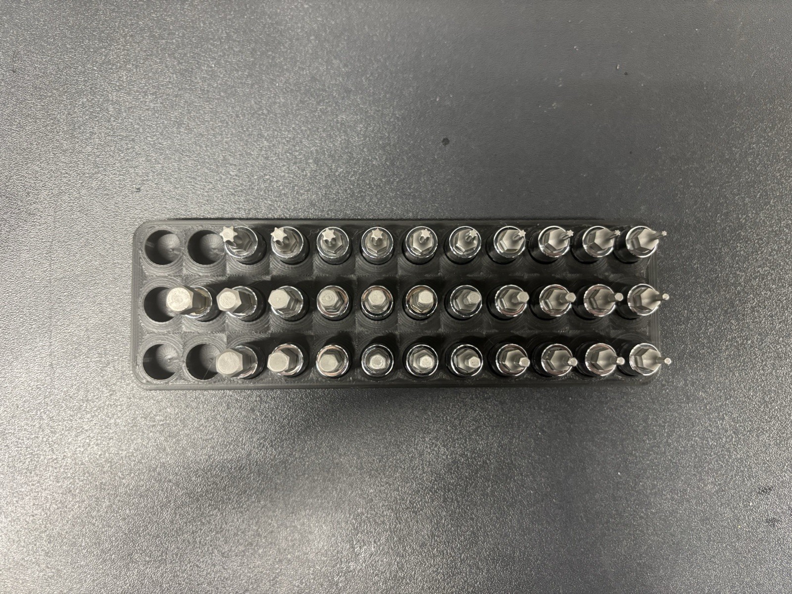 1/4 Drive Hex Bit & Torx Bit Socket Organizer