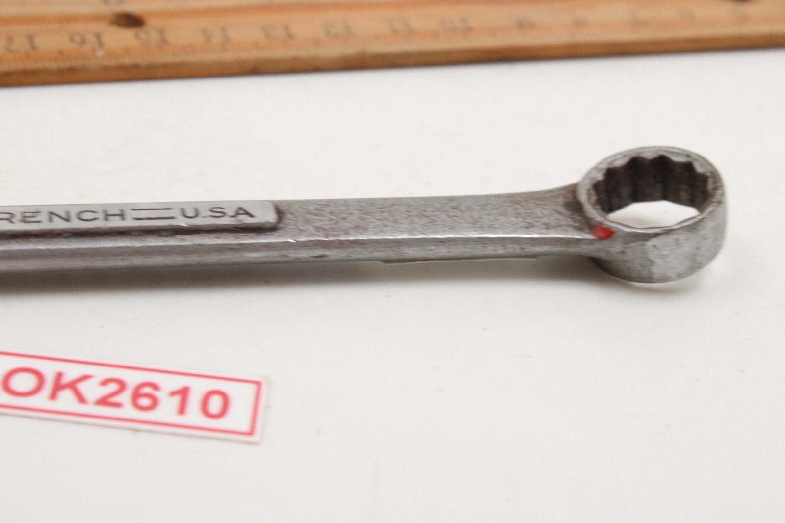 Williams Tools 1163 Superrench 9/16″ SAE Combination Wrench 12 Pt. Vintage USA