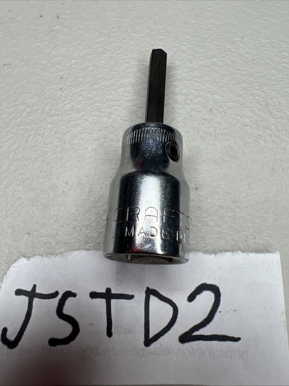 Craftsman Vintage 3/8″ Drive 4MM Hex Head Socket V 42674 USA