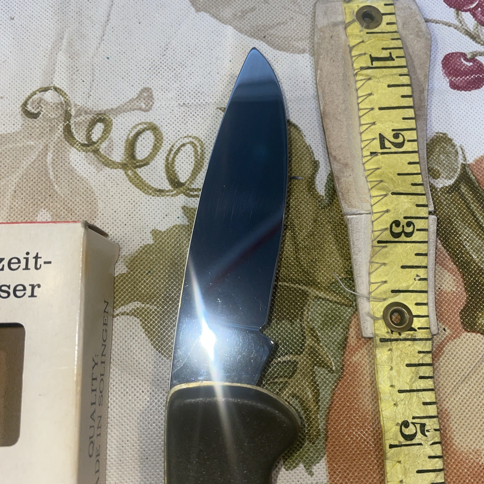 Rare Brand new Inox Solingen Lite 2 KC 10 Germany Pocket Knife Green. NOS.