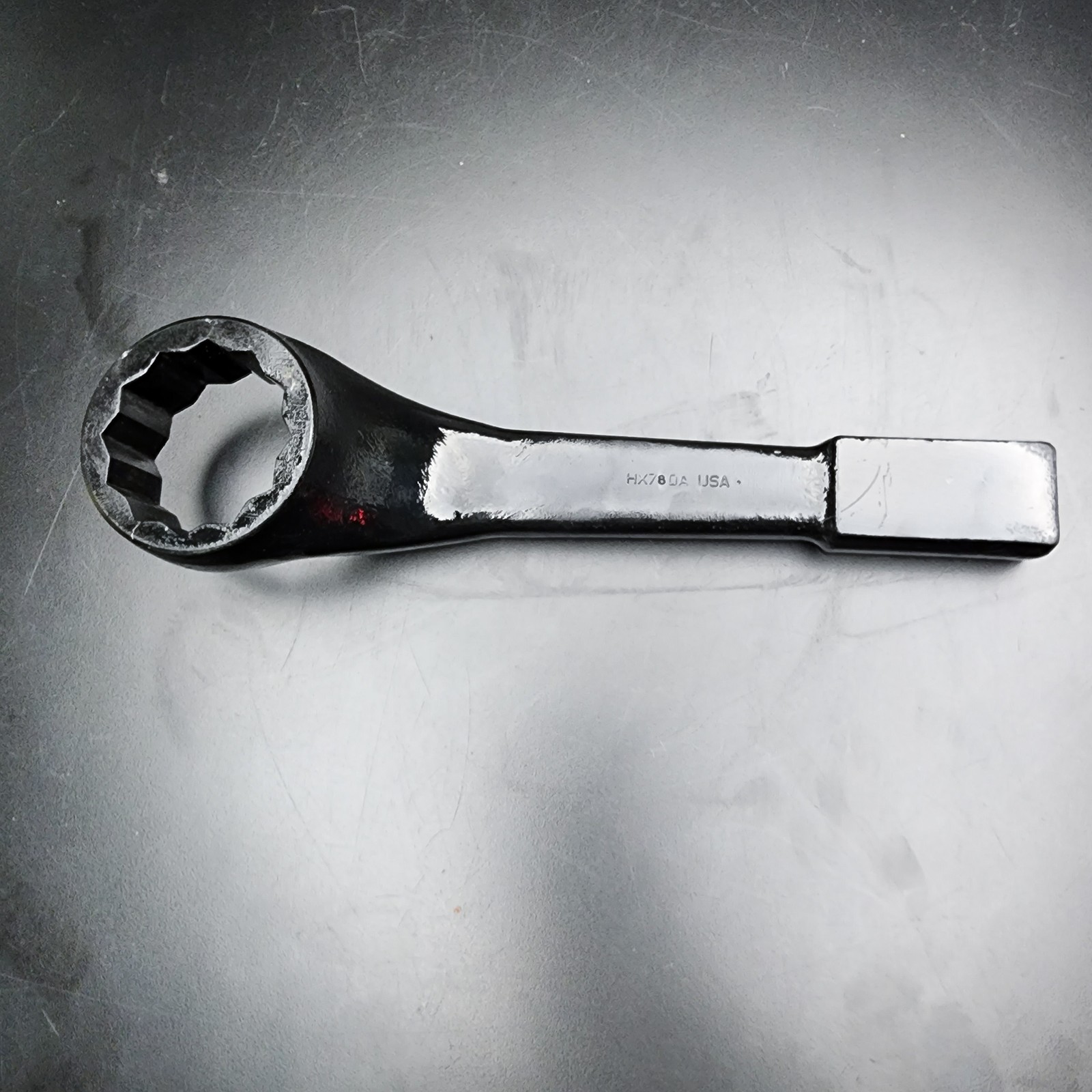 2-7/16″ 12-Point SAE Flank Drive Heavy-Duty Straight Handle Slugging Wrench