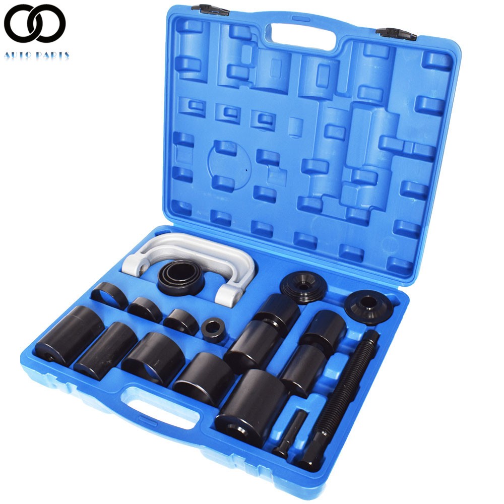 Auto Repair Service Removal Ball Joint Press Tool Kit & Master Adapter Set 21PCS