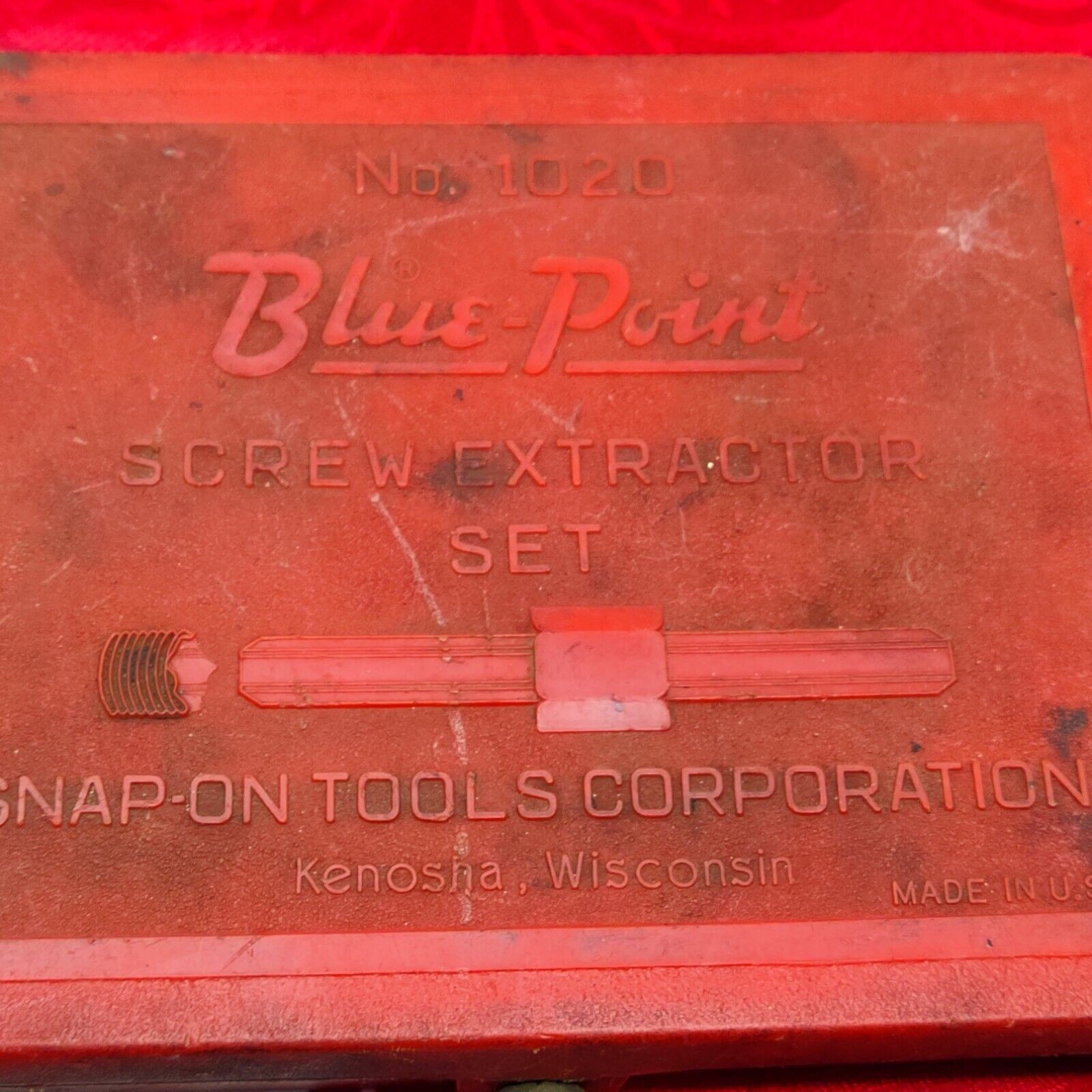 Blue Point (Snap On) 1020 Screw Extractor Set USA Plus 6″ Ruler