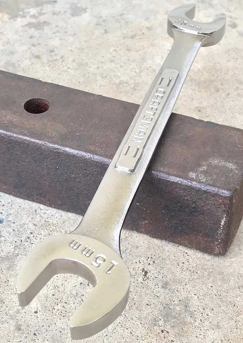 Craftsman USA 13mm x 15mm Double Ended Open End Metric Wrench 44507 -VV-