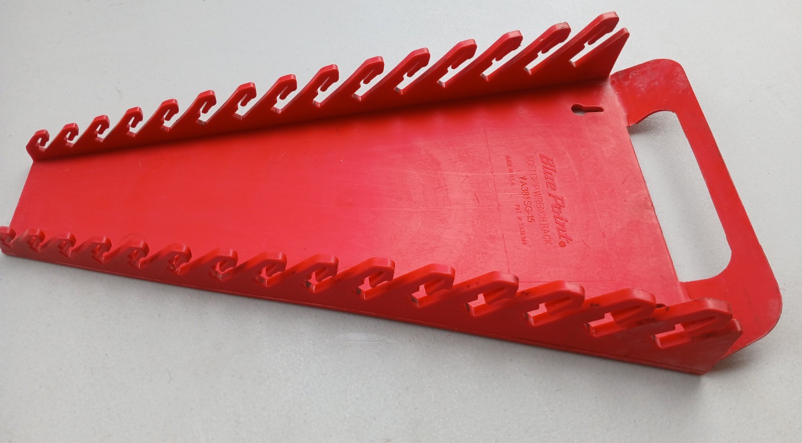 2 Blue-Point Wrench Organizer Rack YA381sg 12 YA381SG15 Red