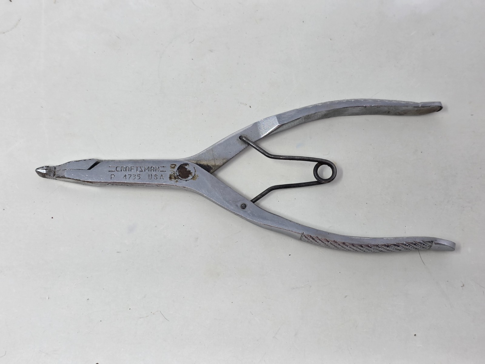 Vintage Craftsman 9″ Retaining Snap Ring Circlip Pliers 4735 Made in USA