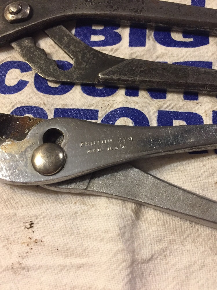 Vintage Proto Tools USA Channel Lock Slip Joint Pliers & Slip Joint Pliers