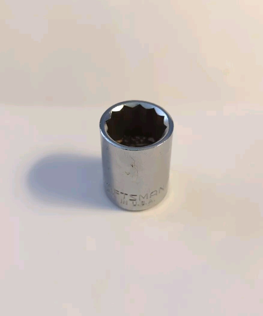 Craftsman Socket EE 44335 5/8 In 3/8 In Drive 12 Point Shallow Made In The USA