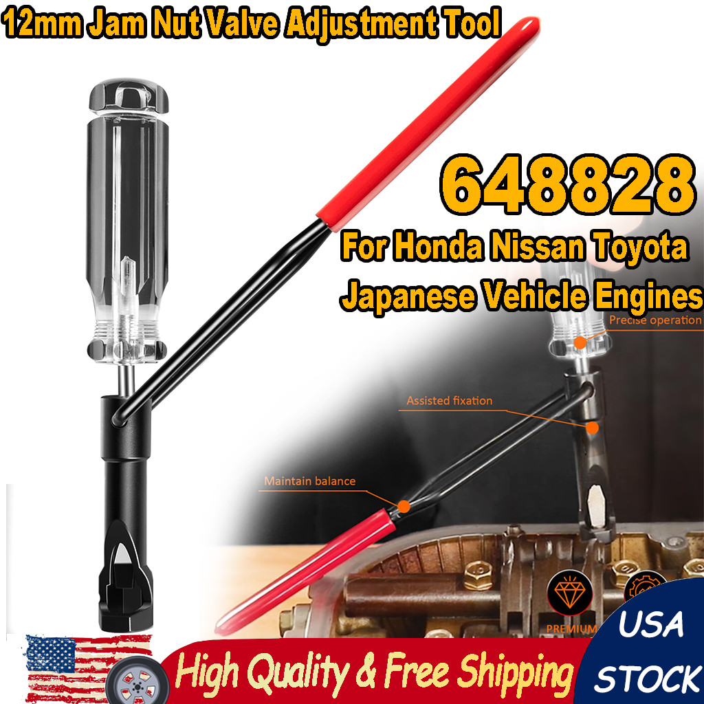 648828 12mm Jam Nut Valve Clearance Adjustment Tool for Honda Nissan Toyota Japa