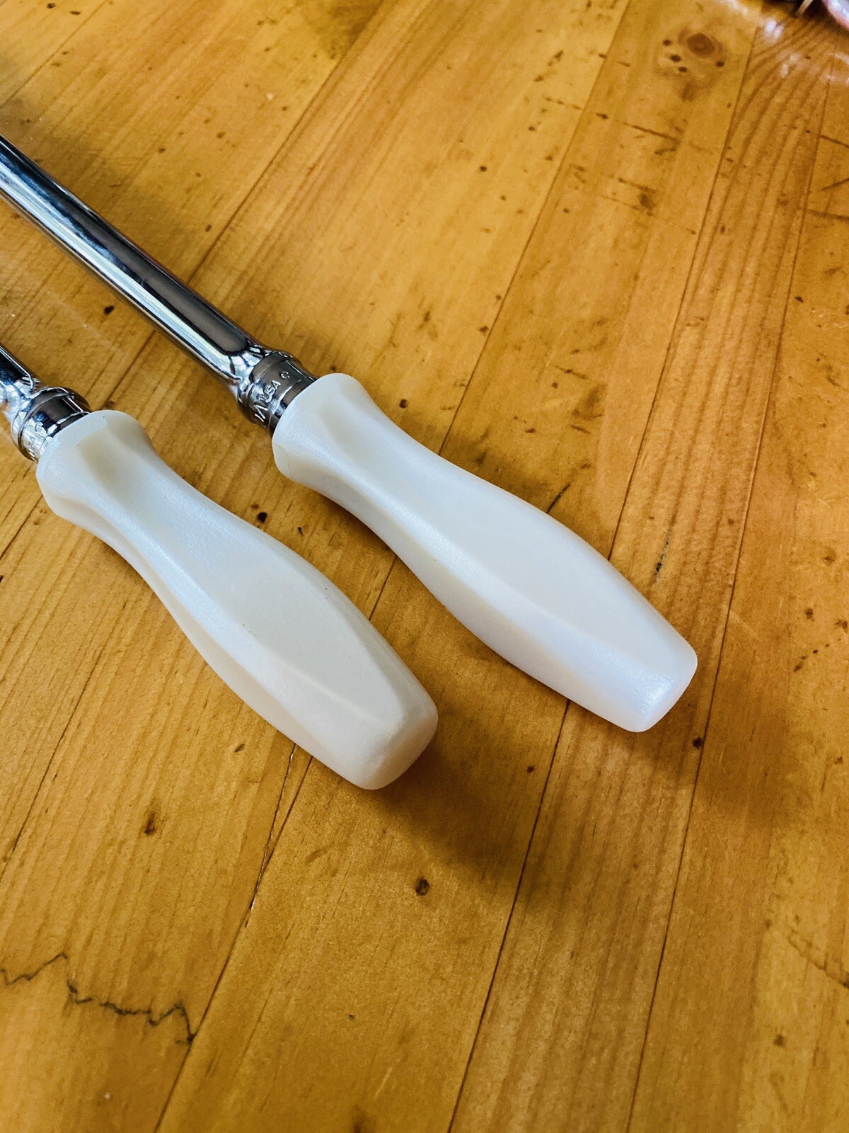 *RARE COLOR* UNUSED Snap On 3/8″ PEARL WHITE Combo Ratchet Set Ratchet FREE SHIP