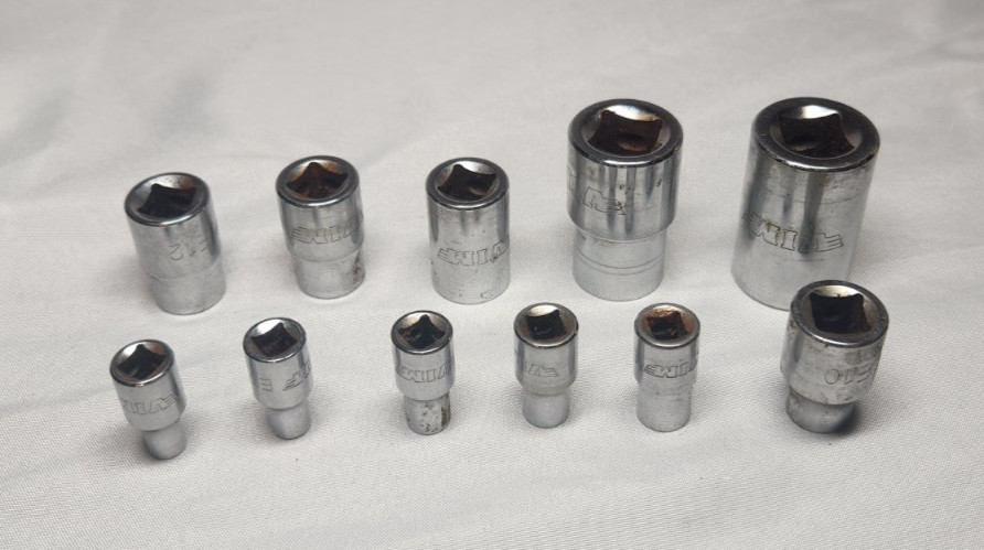 VIM Tools Mixed Drive Size External Torx Plus Socket Set 11 Pieces