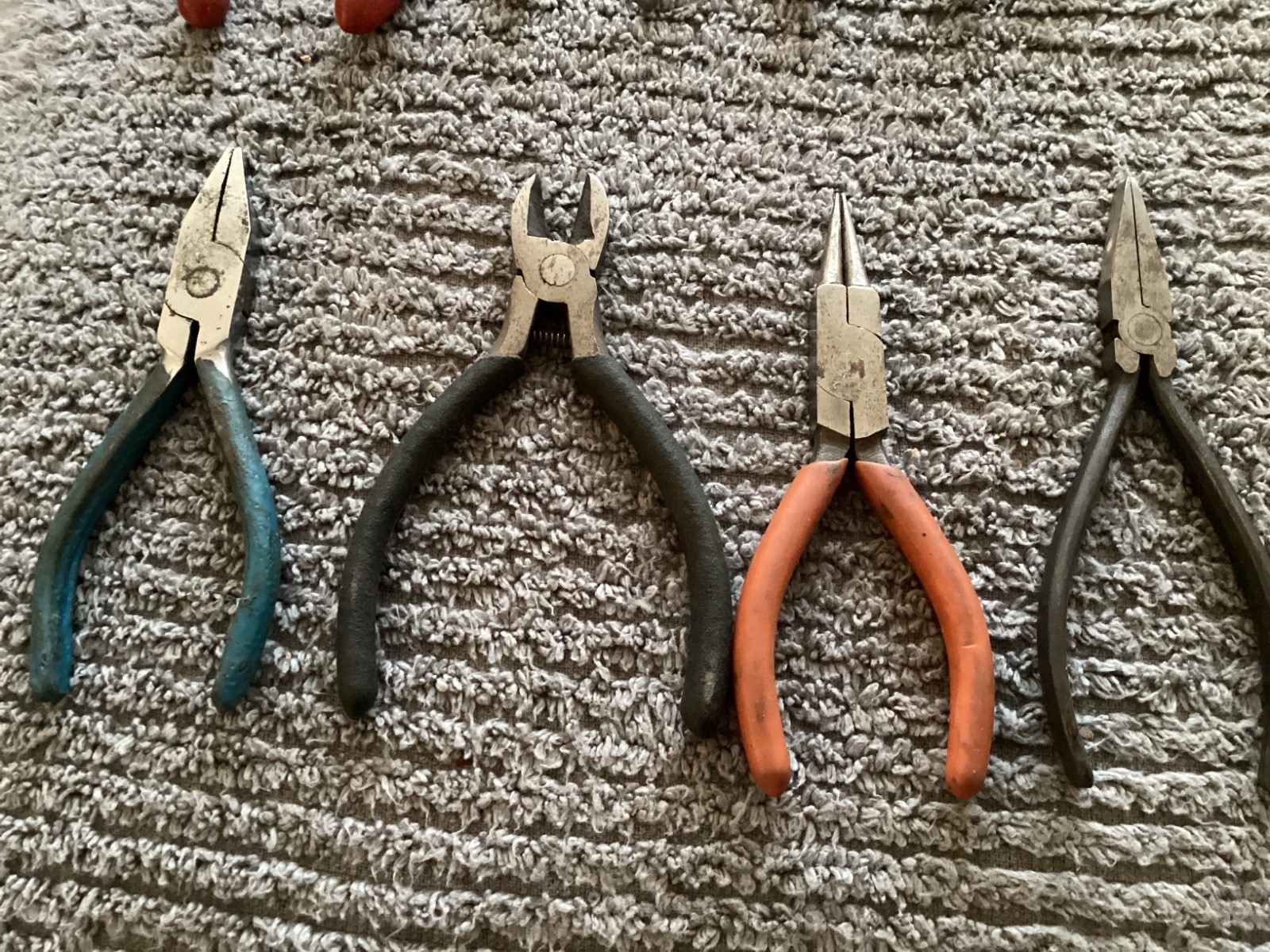 19 Pliers: Blue-Point Tools PR90 Snap Ring Pliers, Utica 888-1, Needle Nose etc