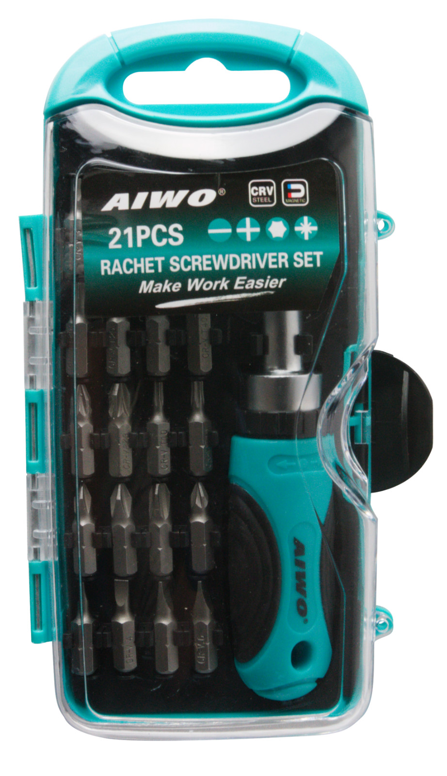 21Pcs Magnetic Screwdriver Set with storage case