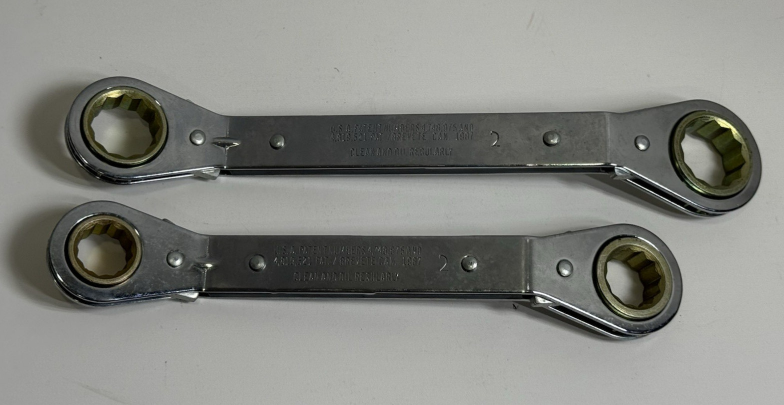 Craftsman Metric 12 Point 21/19mm & 17/15mm & 6 Point 10/9mm & 8/7mm Ratcheting