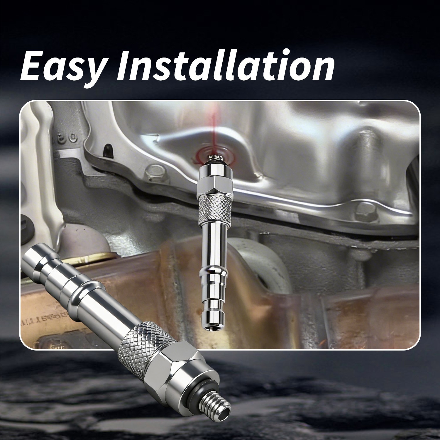304 Stainless Steel ATF Fill Tool for 2015-2019 Chevlt Silverado 1500 8L90