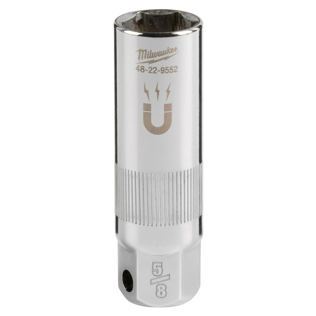 Milwaukee Tool 3/8″ Drive 5/8″ Magentic Spark Plug Socket