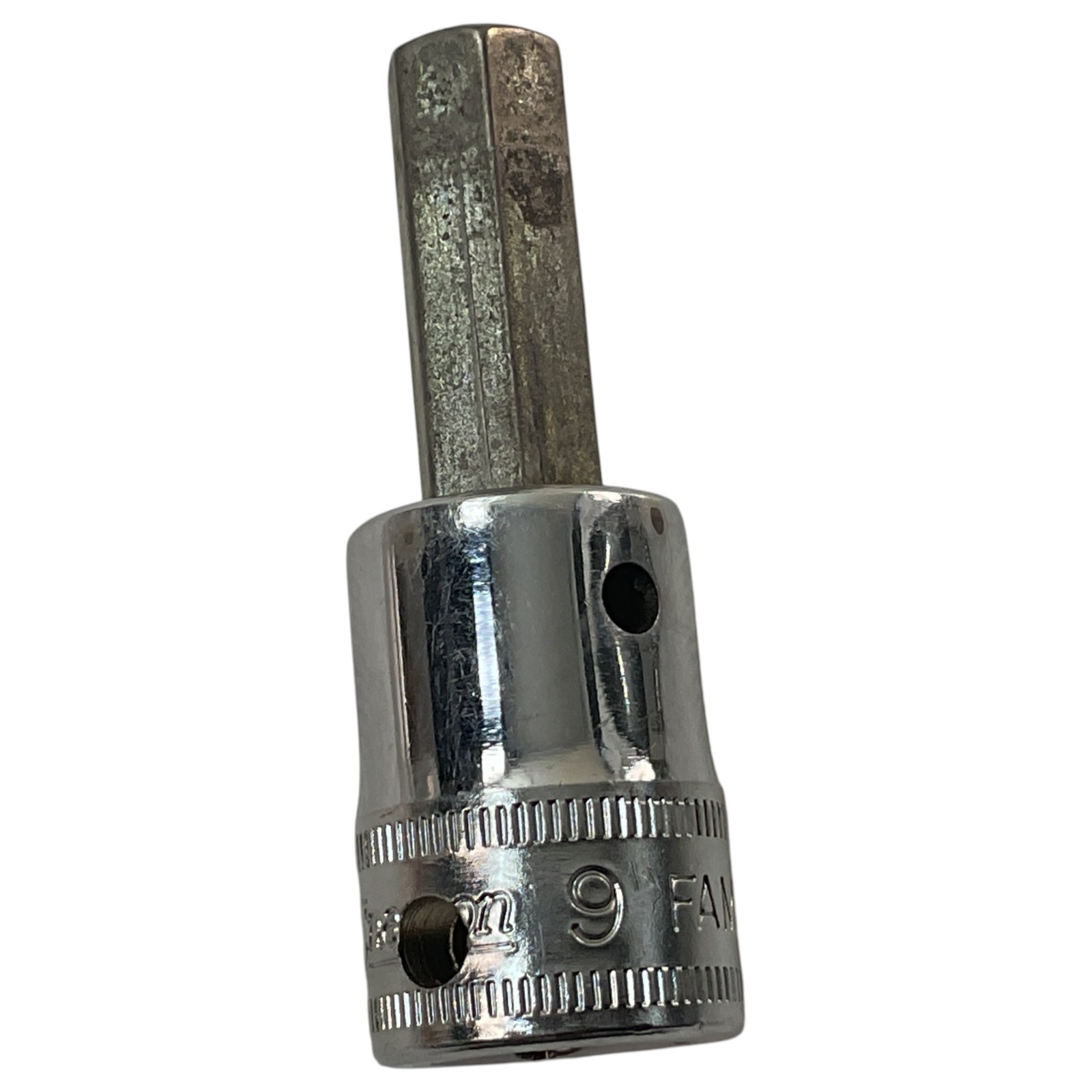 Snap-on Hex Bit Socket 8mm 6 Point 3/8″ Drive FAM8A Sold As Pictured Mechanic