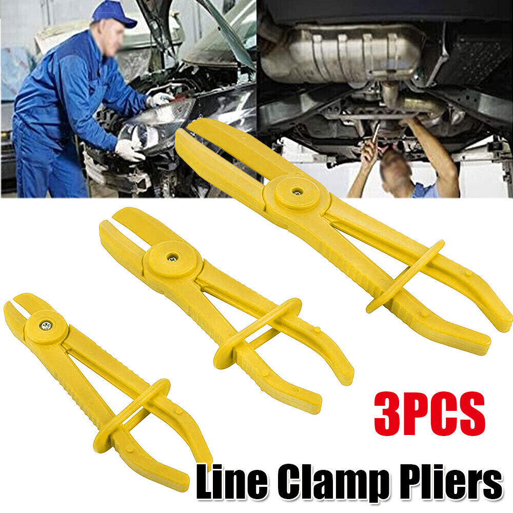 Hose Clamp Set Pipe Pliers Clamping Radiator Plastic Flexible Brake Fuel Tool