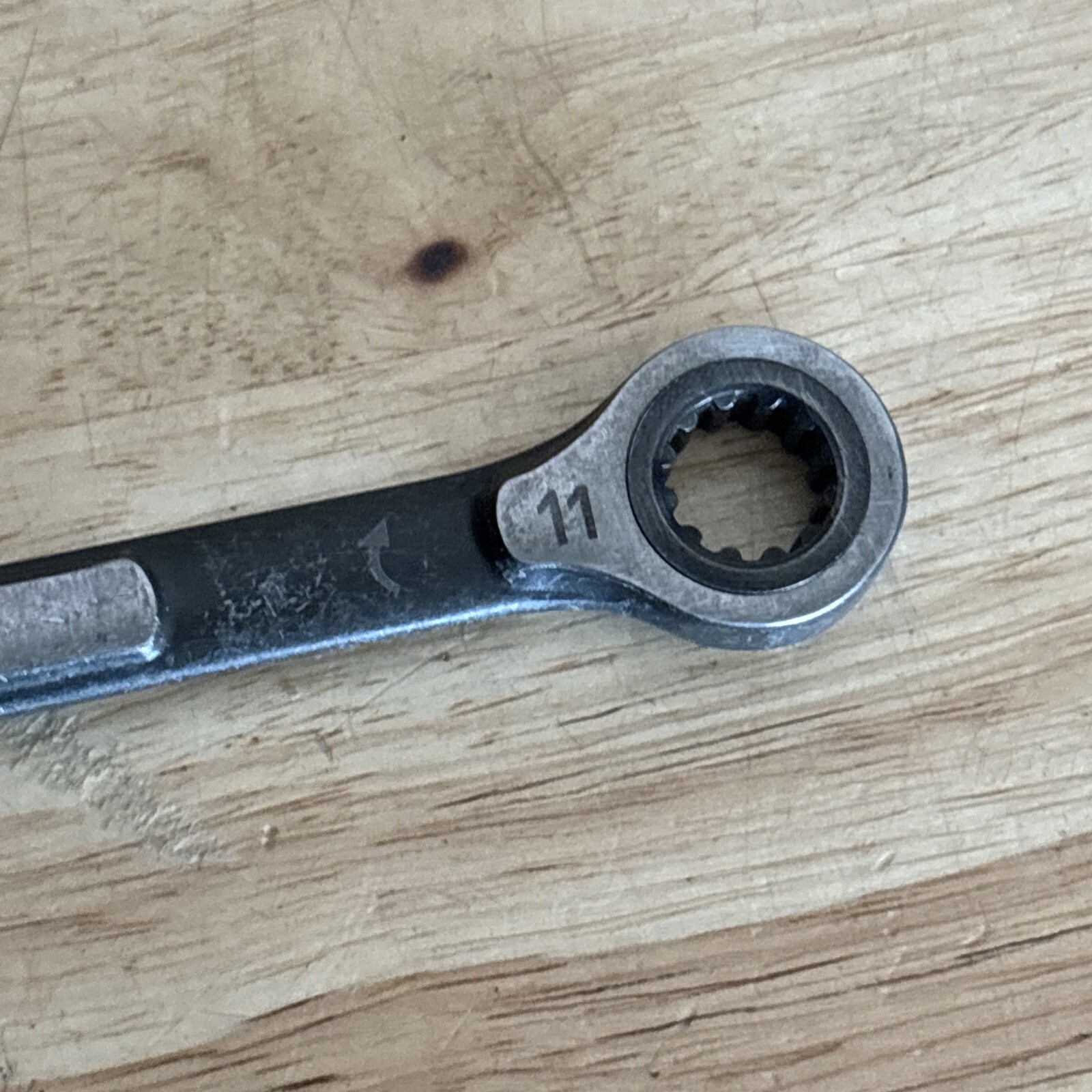 Kobalt 11mm Combination Ratchet Wrench Universal Spline Multi Drive 80740 0517