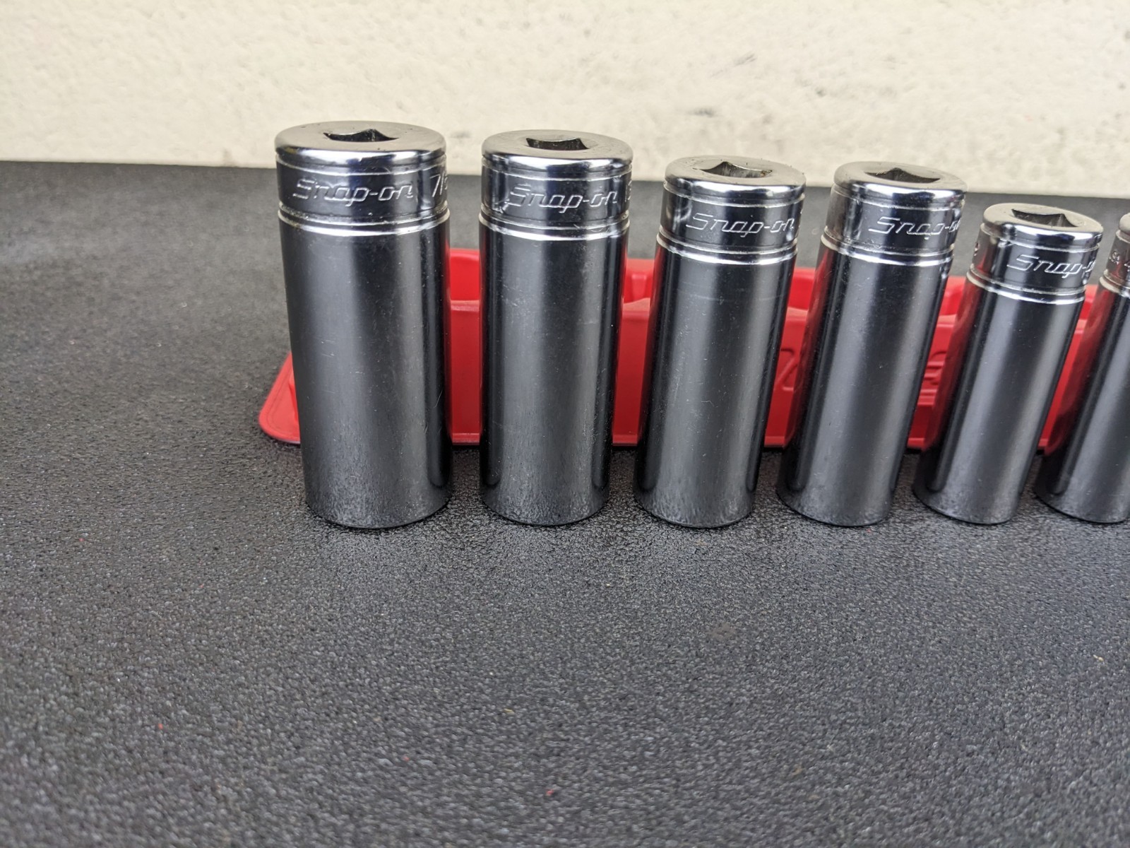 #bp400 Snap-on 211SFSY 1/4″ 7/8″ SAE 11-Piece 3/8″ Drive 6-Point Deep Socket Set