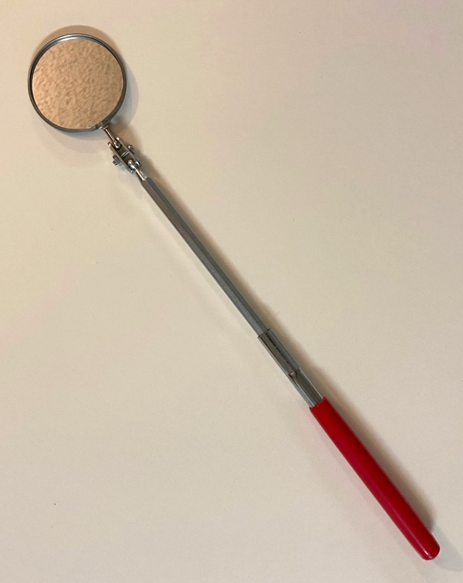 Adjustable Mirror Telescopic Retractable Inspection Work Hand Tool Maintenance