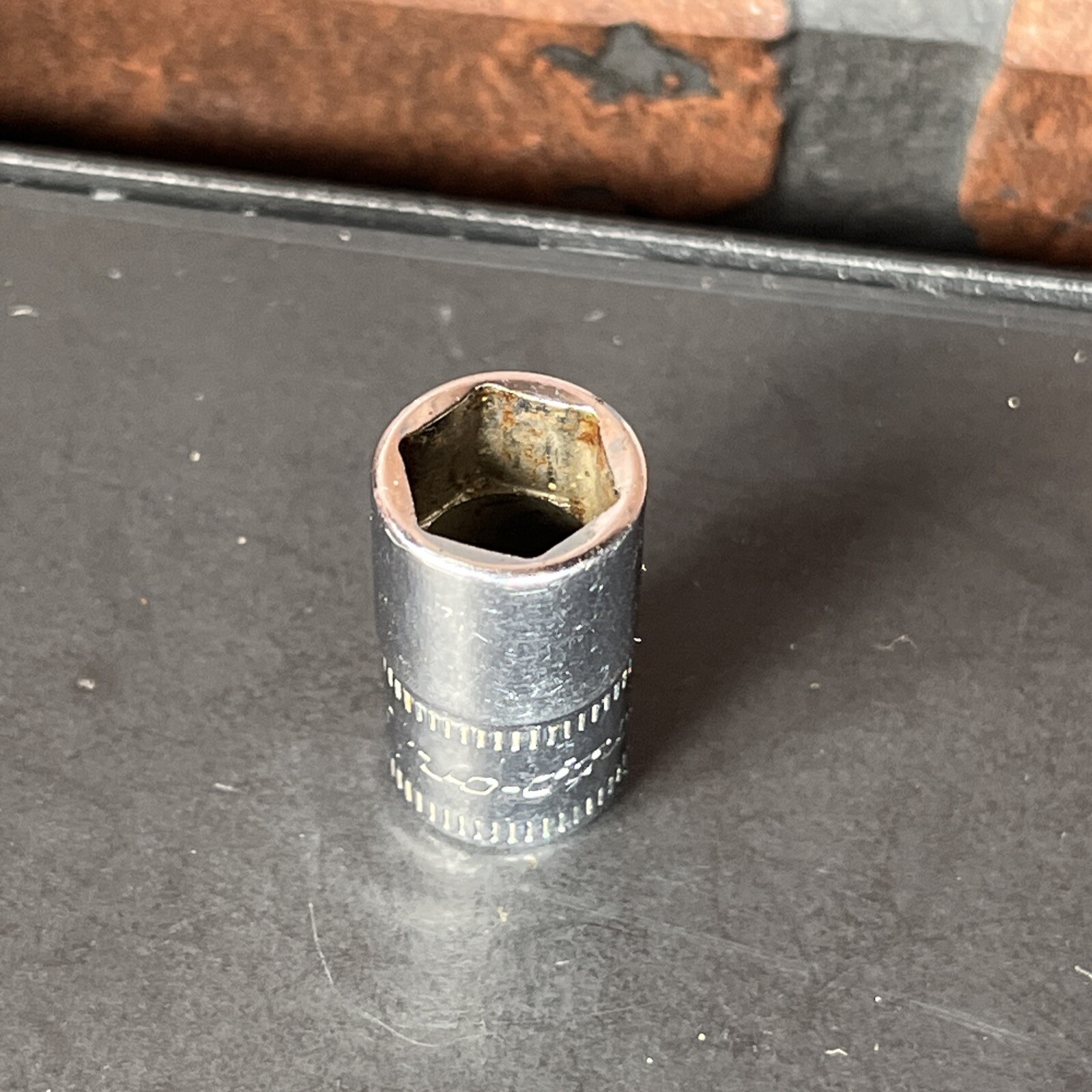 Snap On USA 9mm 6 Point 1/4″ Drive Shallow Socket TMM9 Metric 9 MM Chrome