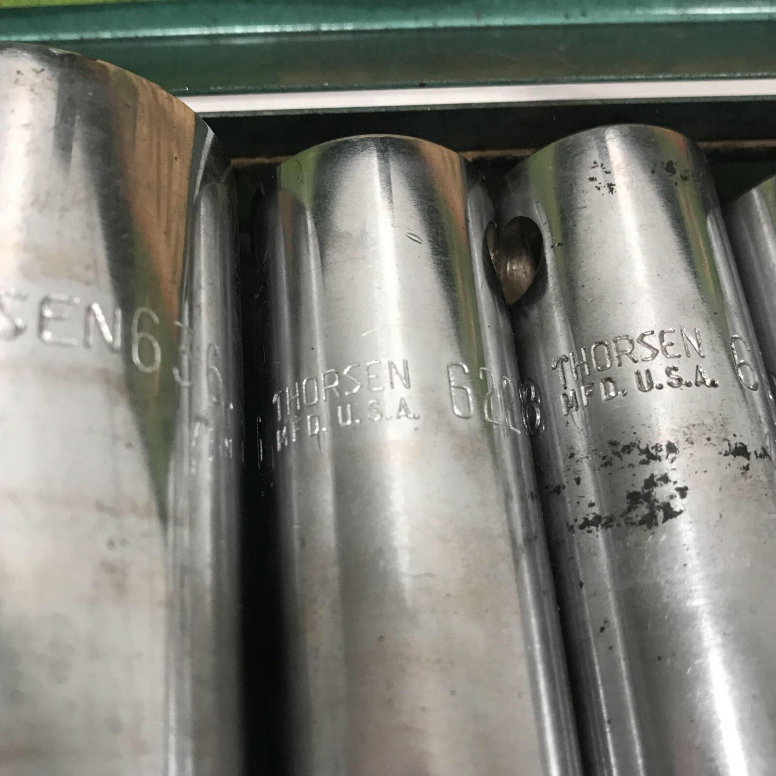 Giller Thorsen Tools USA Mixed Socket Set Original Case Vtg *See Pictures*